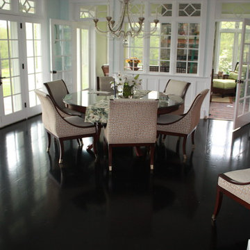 White Oak Stained Black