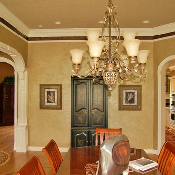 Whole House Renovation Traditional Style Dining Room