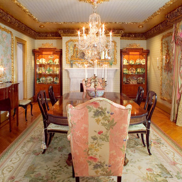William & Mary Style Dining Room