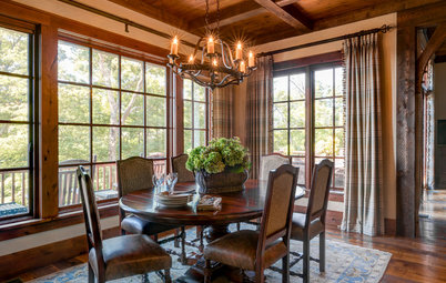 Houzz Tour: Elegant Cabin Style for a High Country Mountain Home