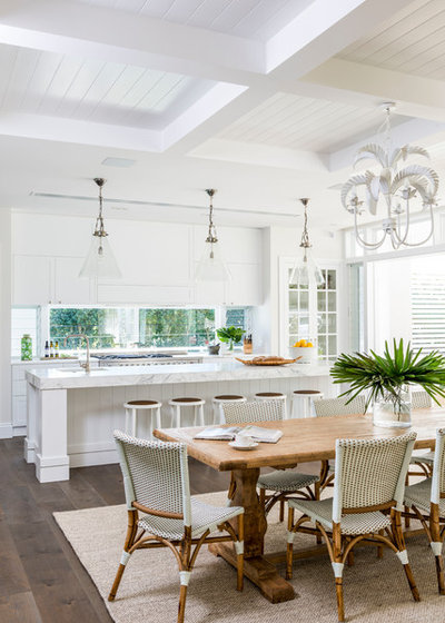 Beach Style Dining Room by Highgate House