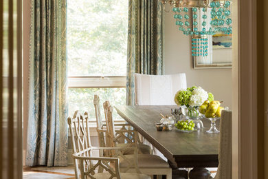 Inspiration for a transitional dining room remodel in Baltimore