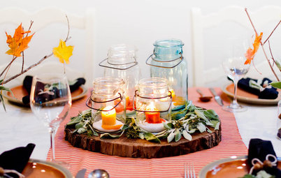 Sublimez votre table d'automne avec des végétaux
