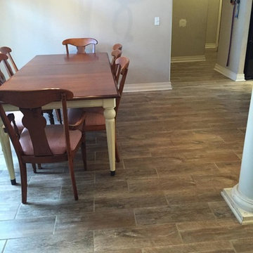 Wood Grain Tile throughout Fayetteville House