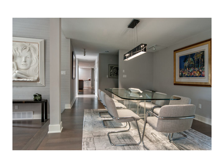 Great Room - Contemporary Dining Room