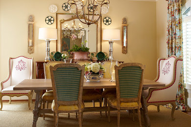Photo of a traditional dining room in Other.