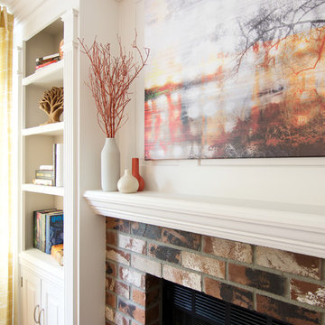 Yellow Rhapsody: Kirkland living and dining area design