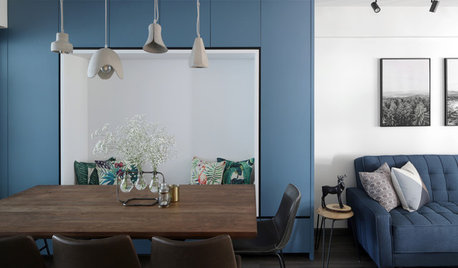 Houzz Tour: A Late 1970s Flat is Opened Up With a Fresh Palette