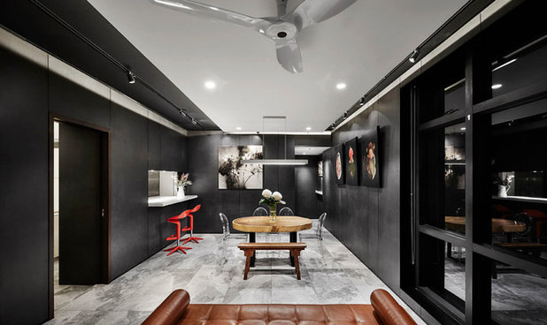 Modern Dining Room by akiHAUS Design Studio