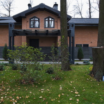 Частный жилой дом в коттеджном поселке Троицкий Парк, 2014 год