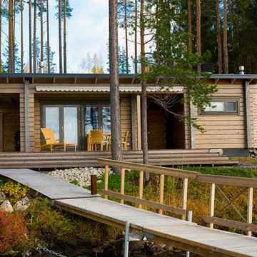 Деревянный Комплекс в Финляндии