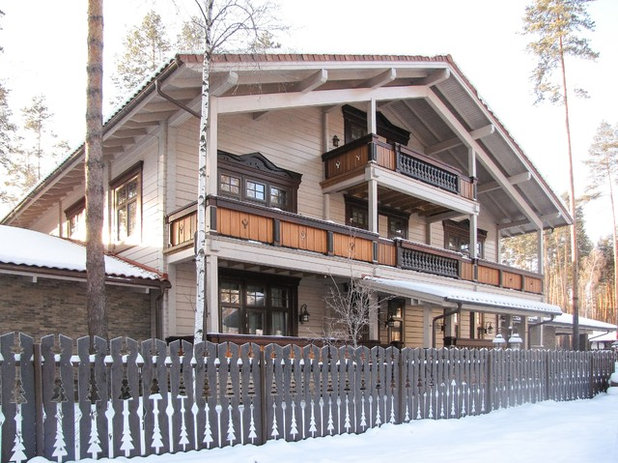 Скандинавский Фасад дома by NOVIK design