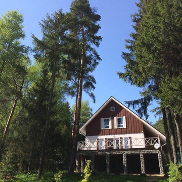 Загородный дом с видом на сосны