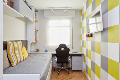 Diseño y Ejecución de Dormitorio Juvenil "A Cuadros"