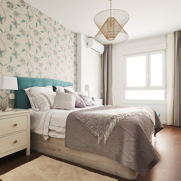 Alegría y color en una primera vivienda