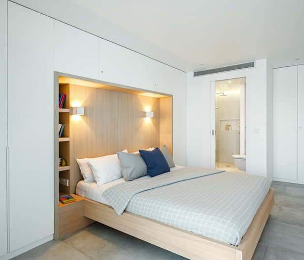 コンテンポラリー 寝室 by ZEST architecture