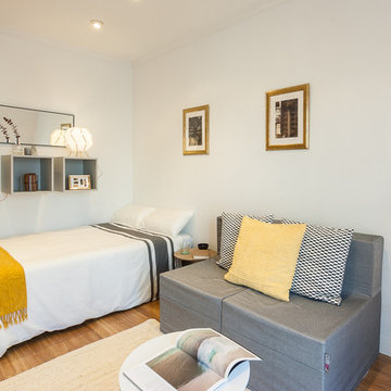 Home Staging completo en apartamento en Donostia y Reportaje Fotográfico