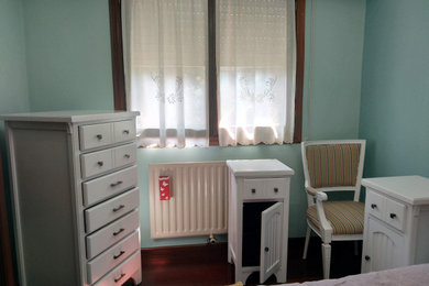 Exempel på ett minimalistiskt sovrum