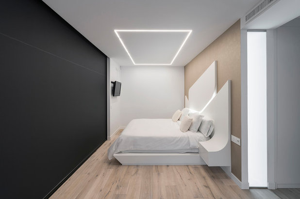 Moderno Dormitorio by SAINT-GOBAIN PLACO
