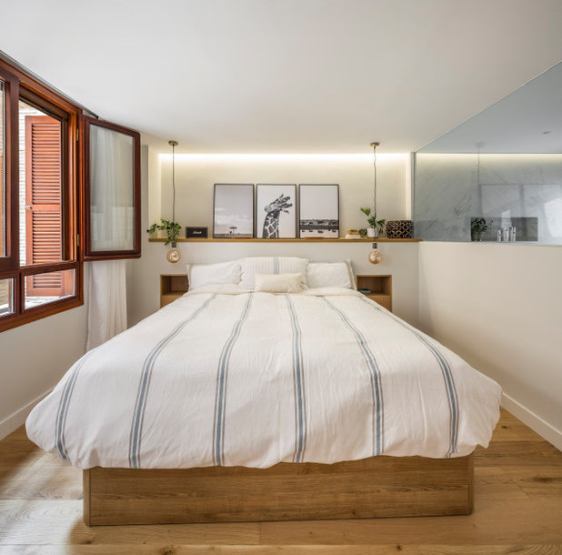 Rústico Dormitorio by destudio Arquitectura