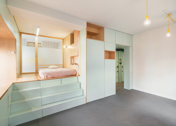 Contemporáneo Dormitorio by elii - oficina de arquitectura