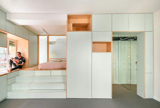 コンテンポラリー 寝室 by elii - oficina de arquitectura