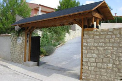 Landhausstil Eingang in Alicante-Costa Blanca