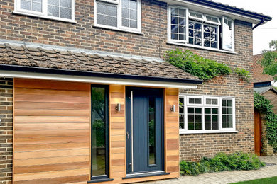 Photo of a small modern house exterior in London.