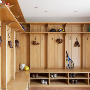 Country House Bootroom in Oak