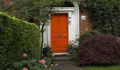 10 Vibrant Orange Front Doors