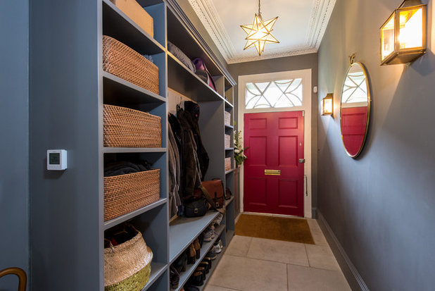 Transitional Entry by Lally Walford Interiors