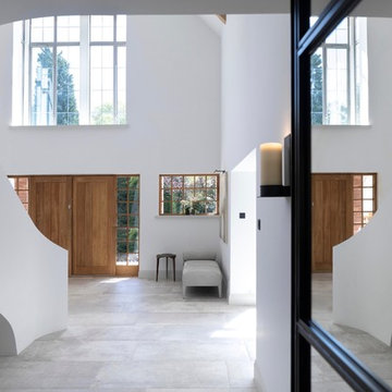 Elegant Contemporary Entrance Hallway