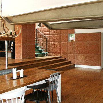 Entrance foyer and dining