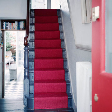 Entrance Hall - Red Stair Runner