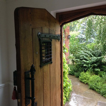 External solid Oak Front Door