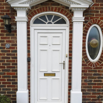 Front door columns