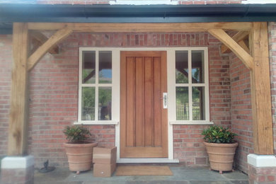 This is an example of a traditional entrance in Cheshire.