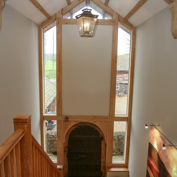 Internal View of New Vaulted Oak framed Entrance