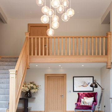 Main Hallway with Oak Staircase, Cheshire