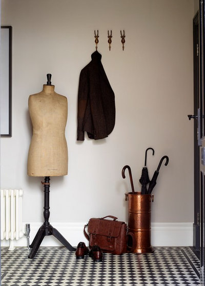 Eclectic Entrance by LOVE INTERIORS