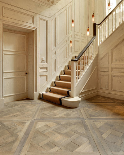 Traditional Entrance by The New & Reclaimed Flooring Company