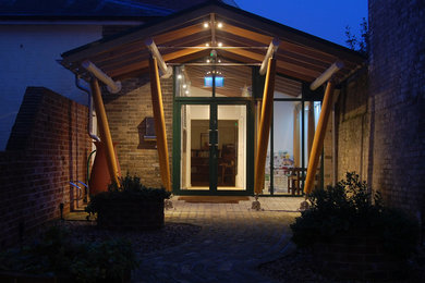 This is an example of a scandi entrance in Essex.
