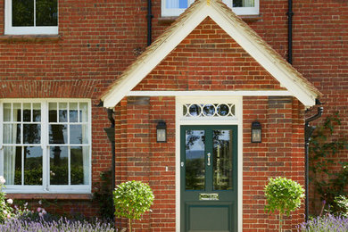 Design ideas for a traditional entrance in Buckinghamshire.