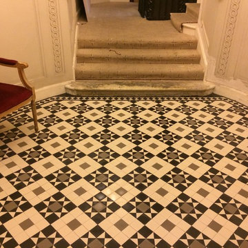 Tiled Floor Entrance