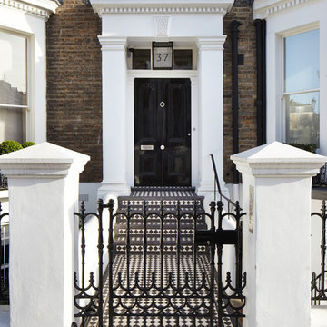 Traditional front door