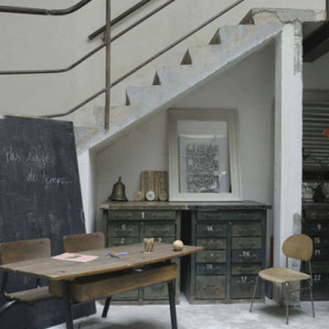 Aménagement intérieur et décoration d'un loft triplex à Paris