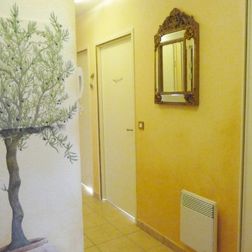 Effets décoratifs sur murs intérieurs