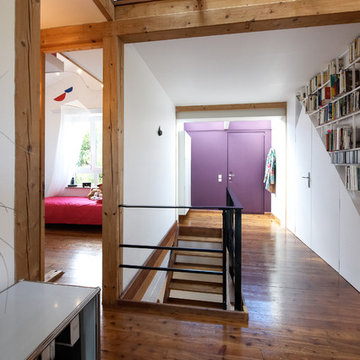 Entrée sous verrière