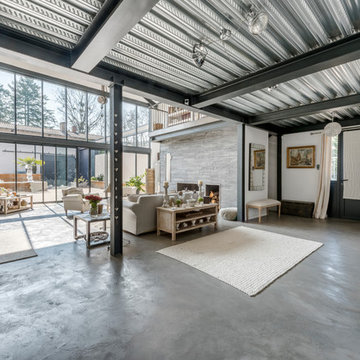 Maison loft dans une ancienne chaudronnerie