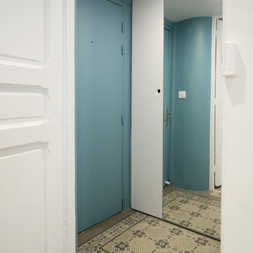 Rénovation colorée d'un appartement